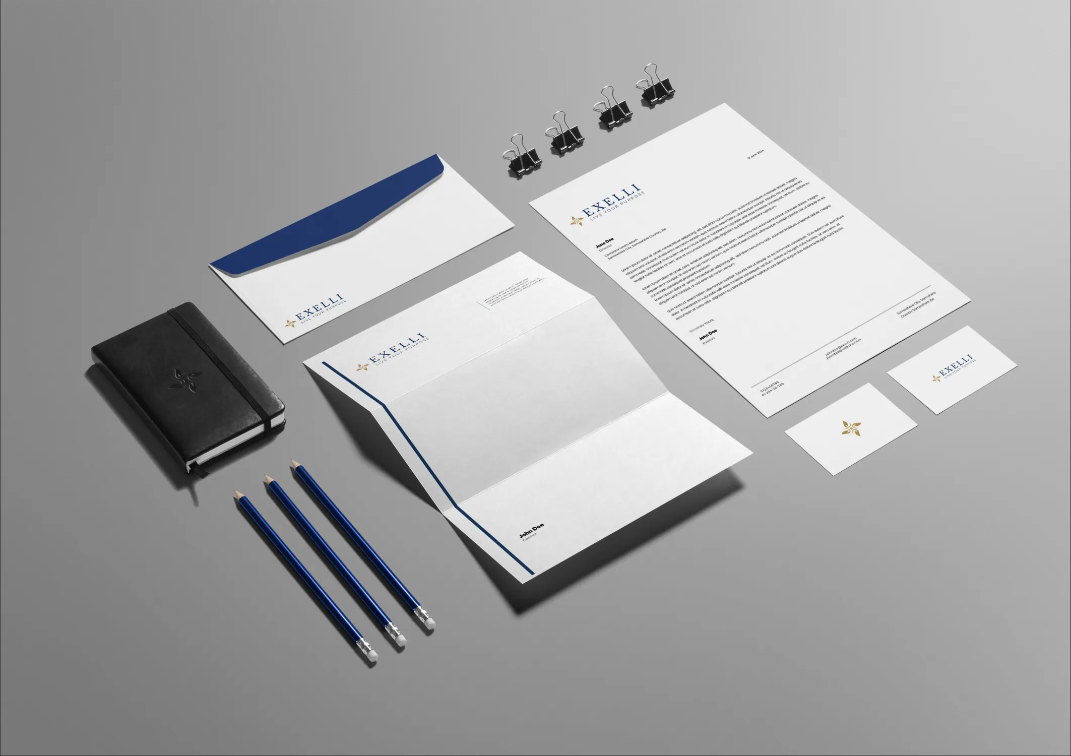 Exelli brand identity